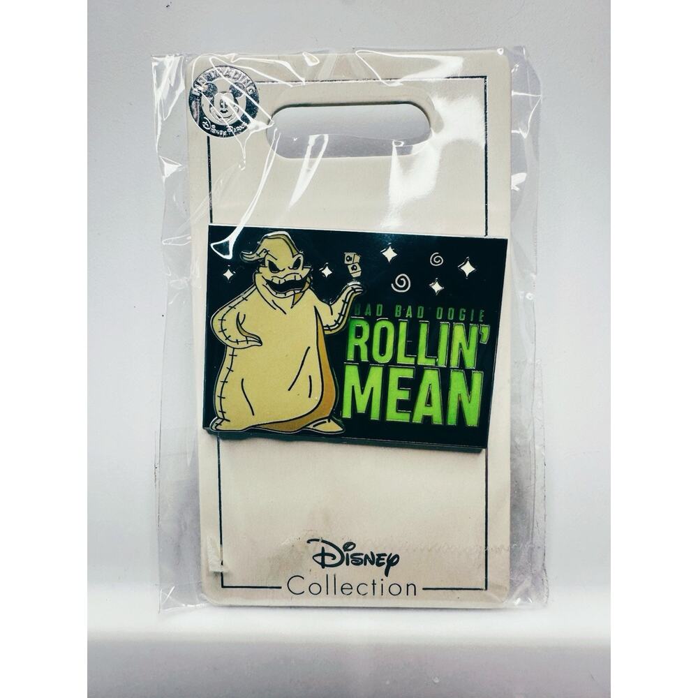 Disney Parks Nightmare Before Christmas Oogie Boogie Rollin Mean Collector Pin